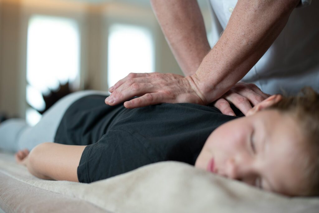 Osteopath Treating Patient Weston-super-Mare